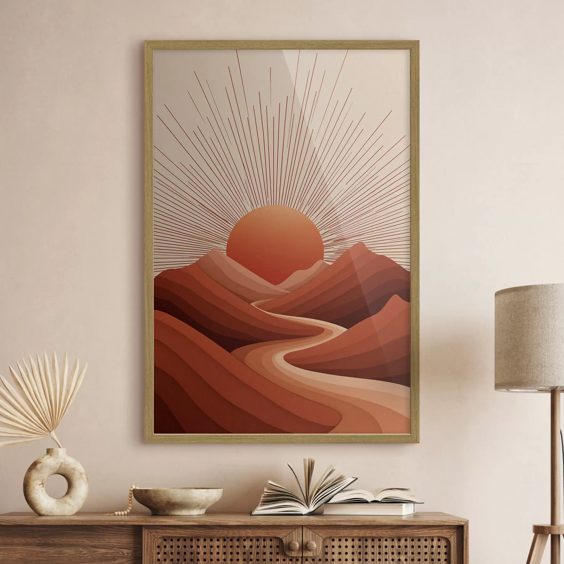 Papier peint Soleil de l'après-midi f45405