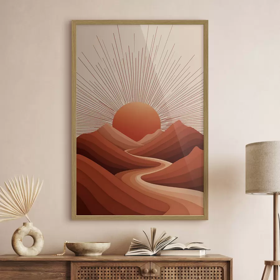 Papier peint Soleil de l'après-midi f45405