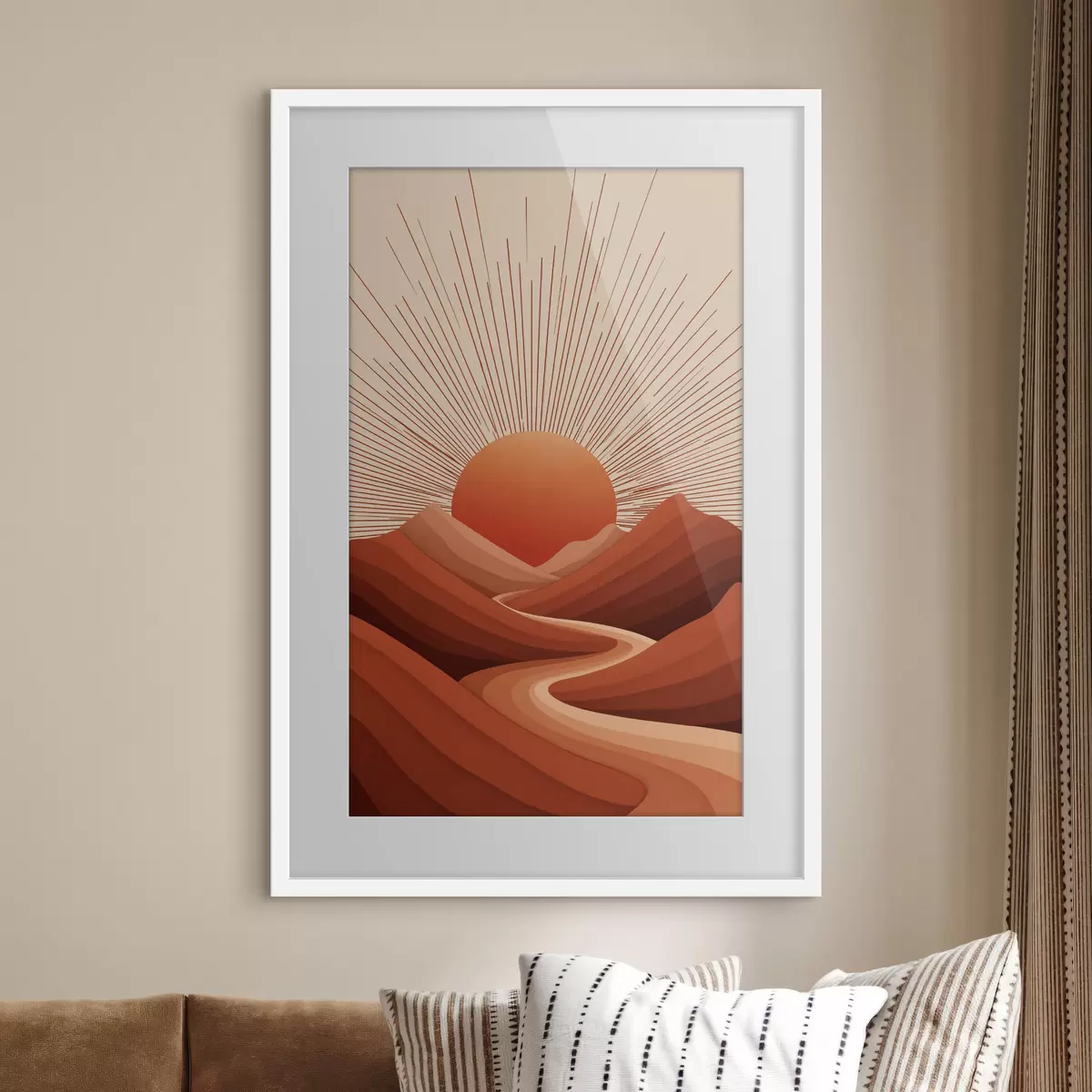 Poster Soleil de l'après-midi f45405