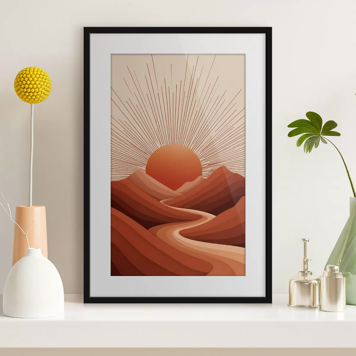 Poster Soleil de l'après-midi f45405