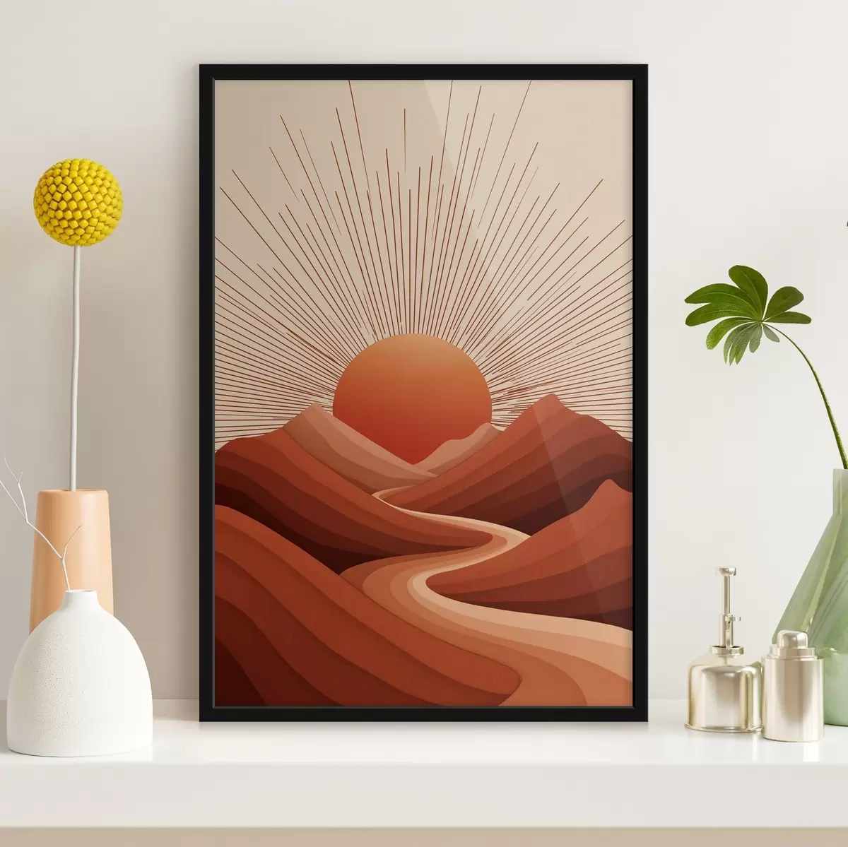 Poster Soleil de l'après-midi f45405