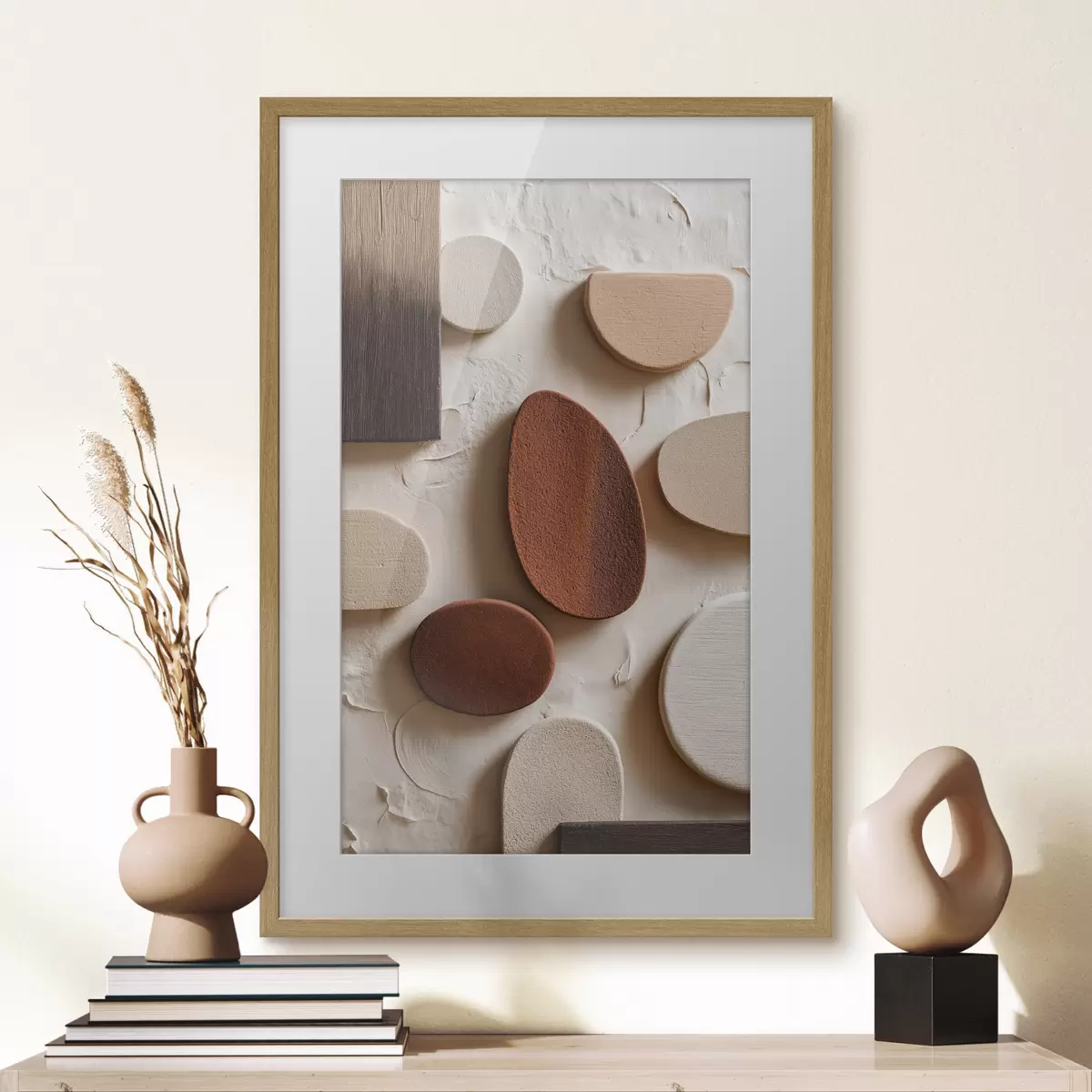 Poster Géométrie et tendresse f45409