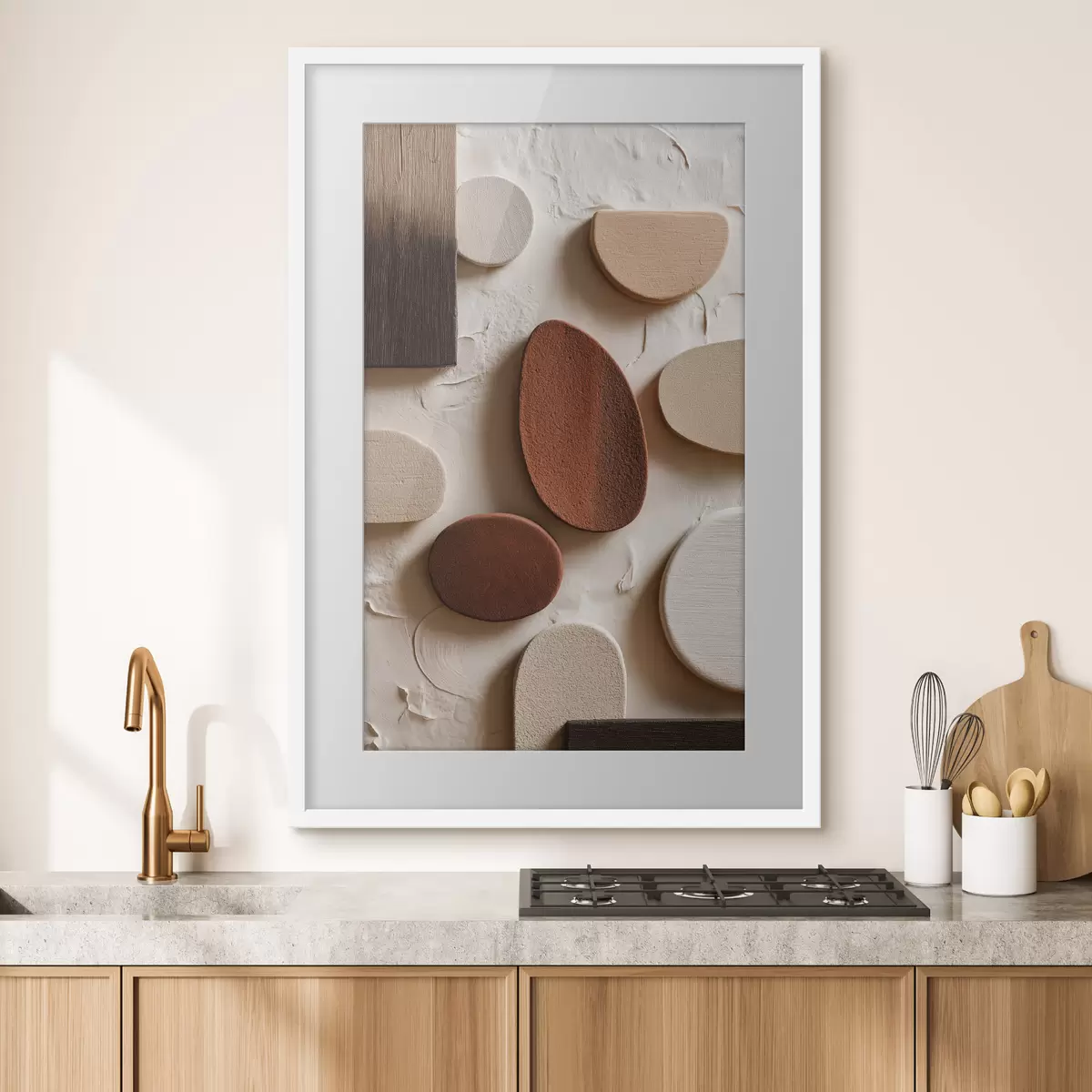 Poster Géométrie et tendresse f45409