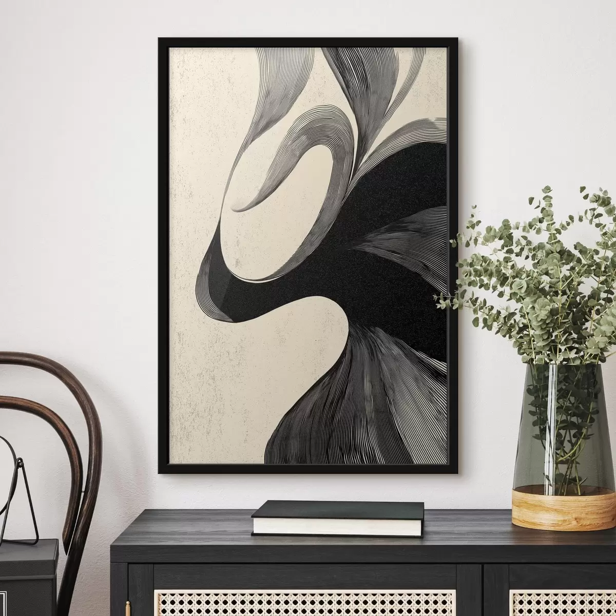Poster Danse des lignes f45414