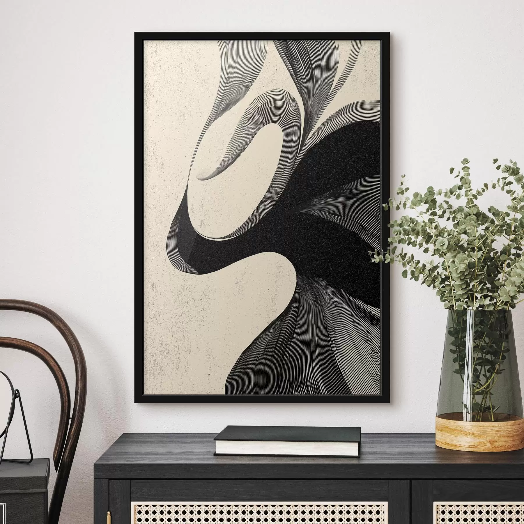 Papier peint Danse des lignes f45414