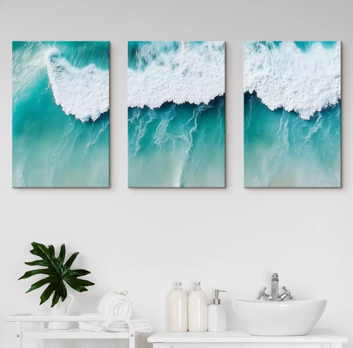 Tableau Vagues de l'océan m00604