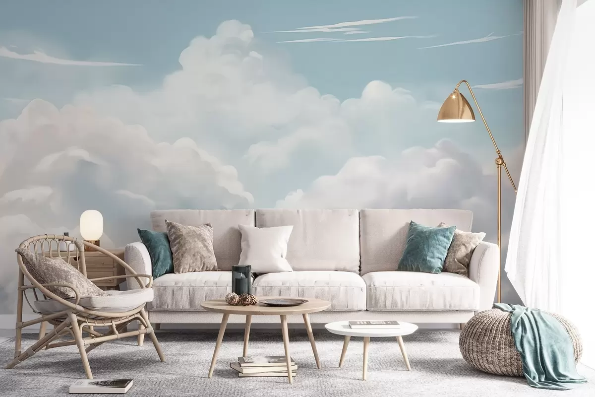Papier peint Nuages w04406