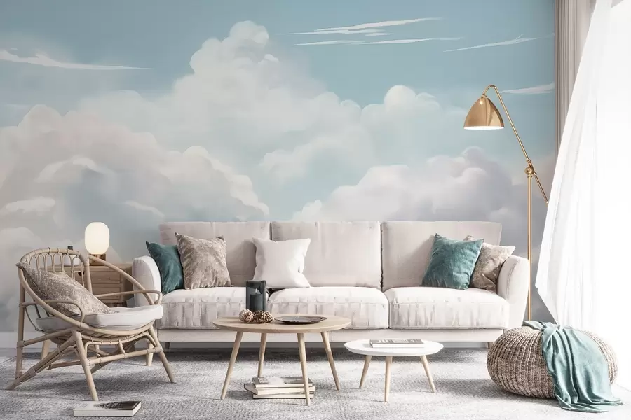 Papier peint Nuages w04406