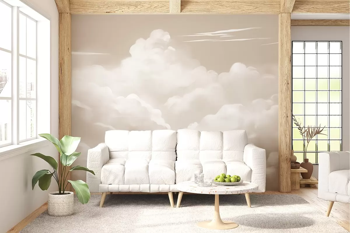 Papier peint Nuages w04406v1