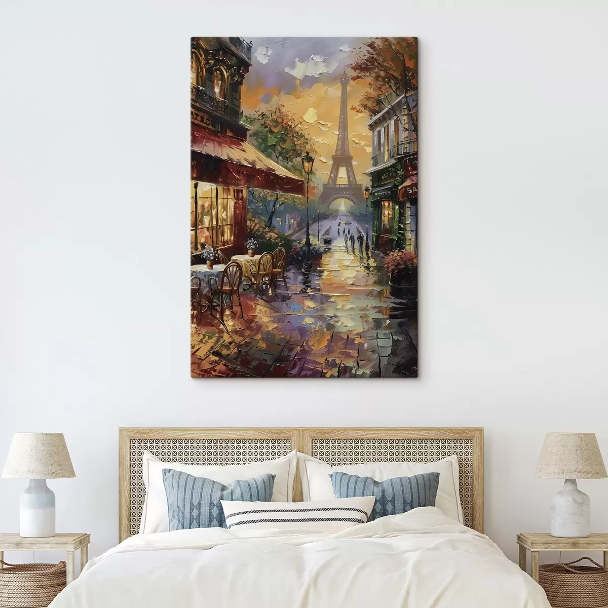 Tableau Rue de Paris s45339
