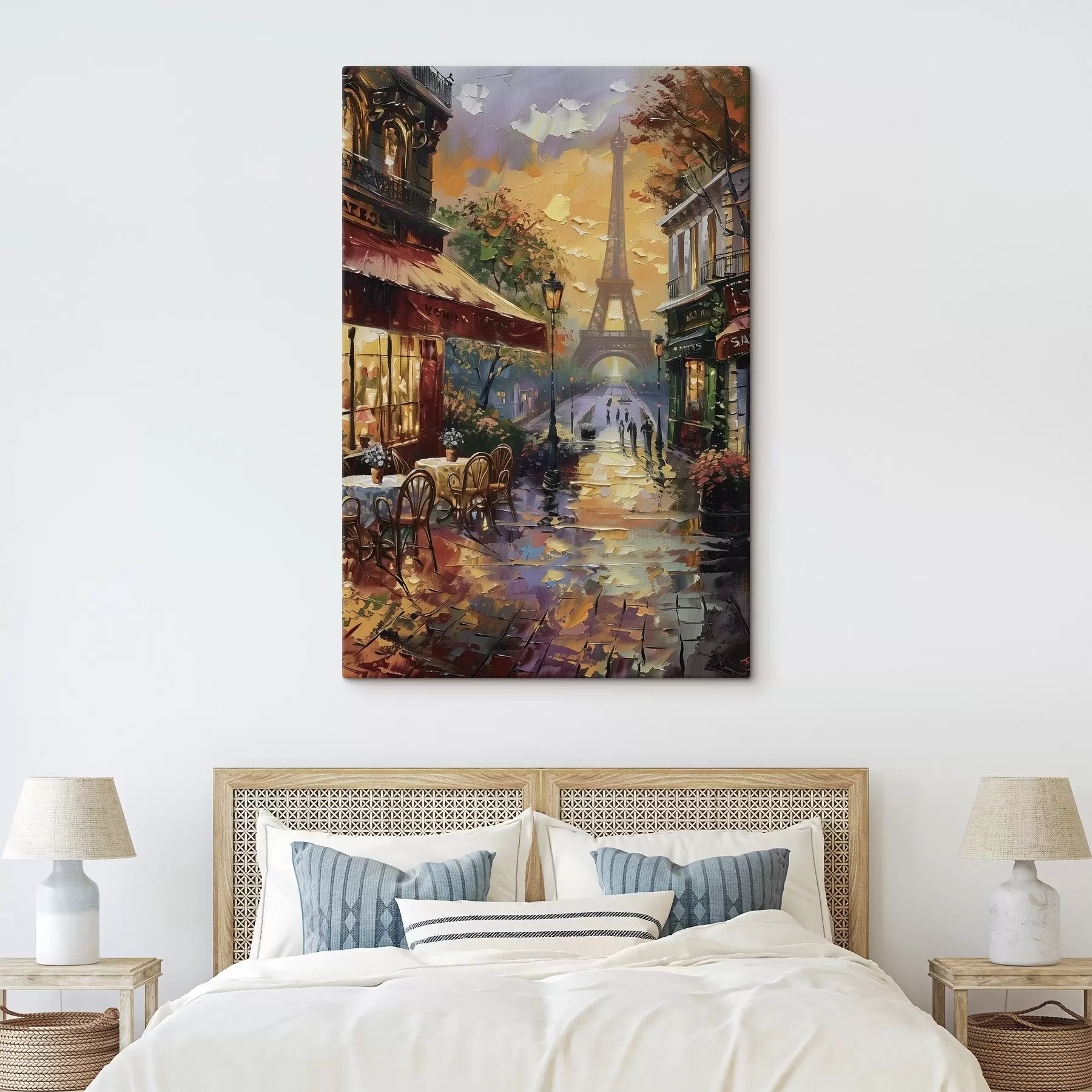 Tableau Rue de Paris s45339