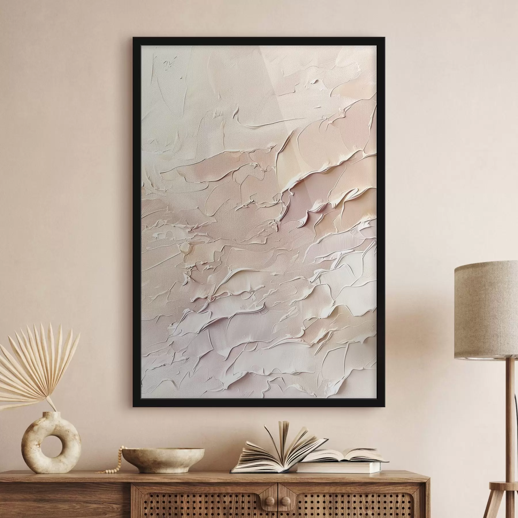 Papier peint Effet de coups de pinceau volumétriques f45335