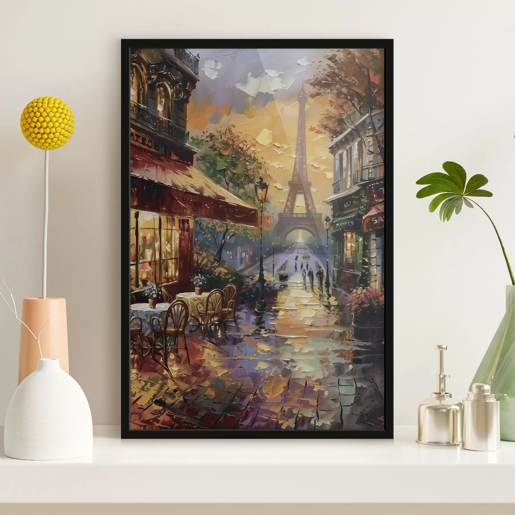 Papier peint Rue de Paris f45339