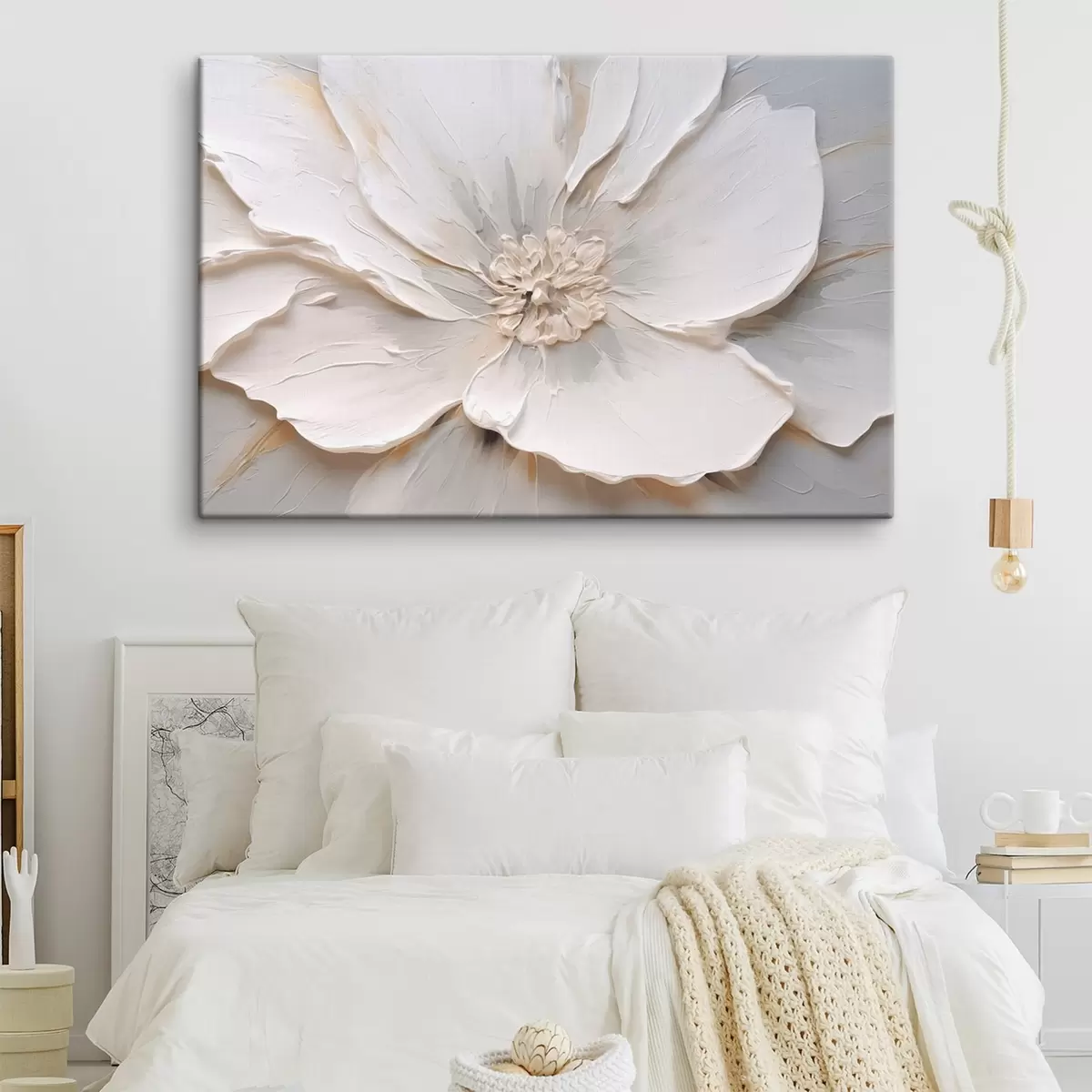 Tableau Grande fleur s45443
