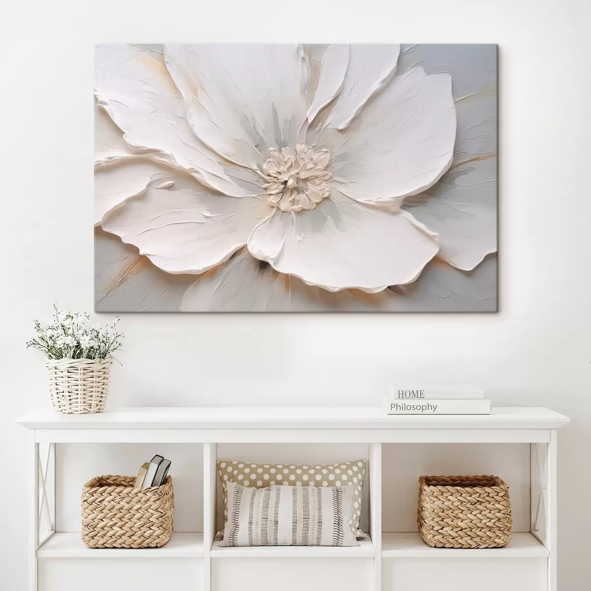 Tableau Grande fleur s45443