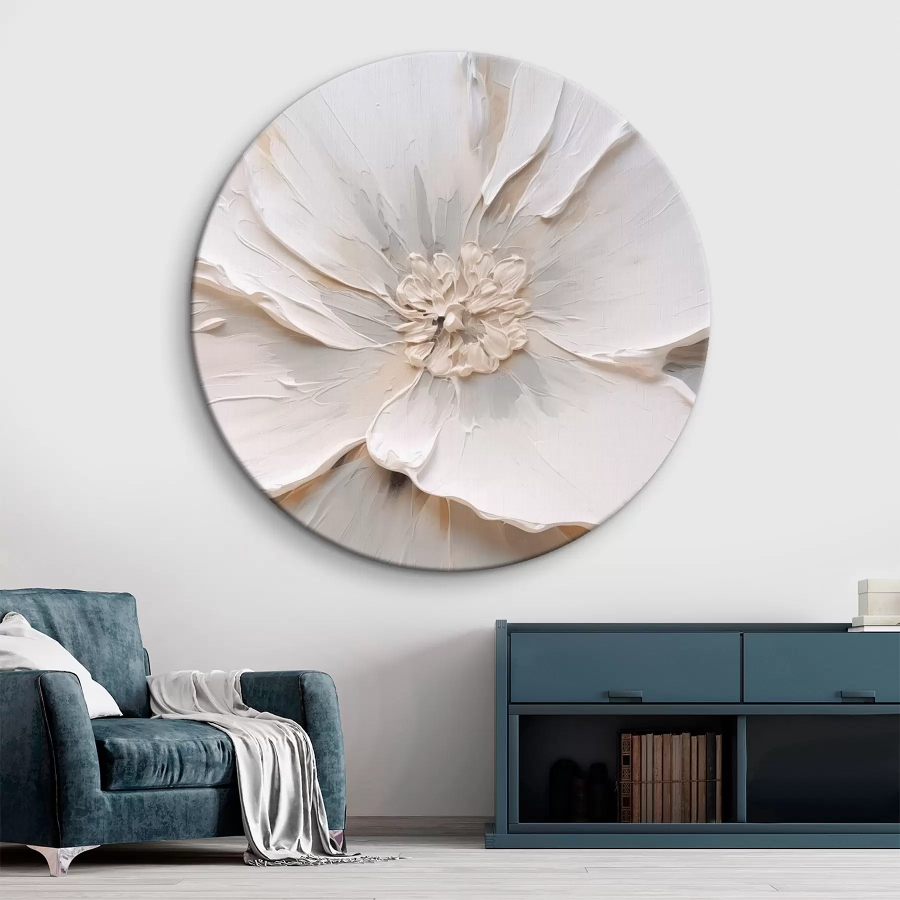 Tableau Grande fleur r45443