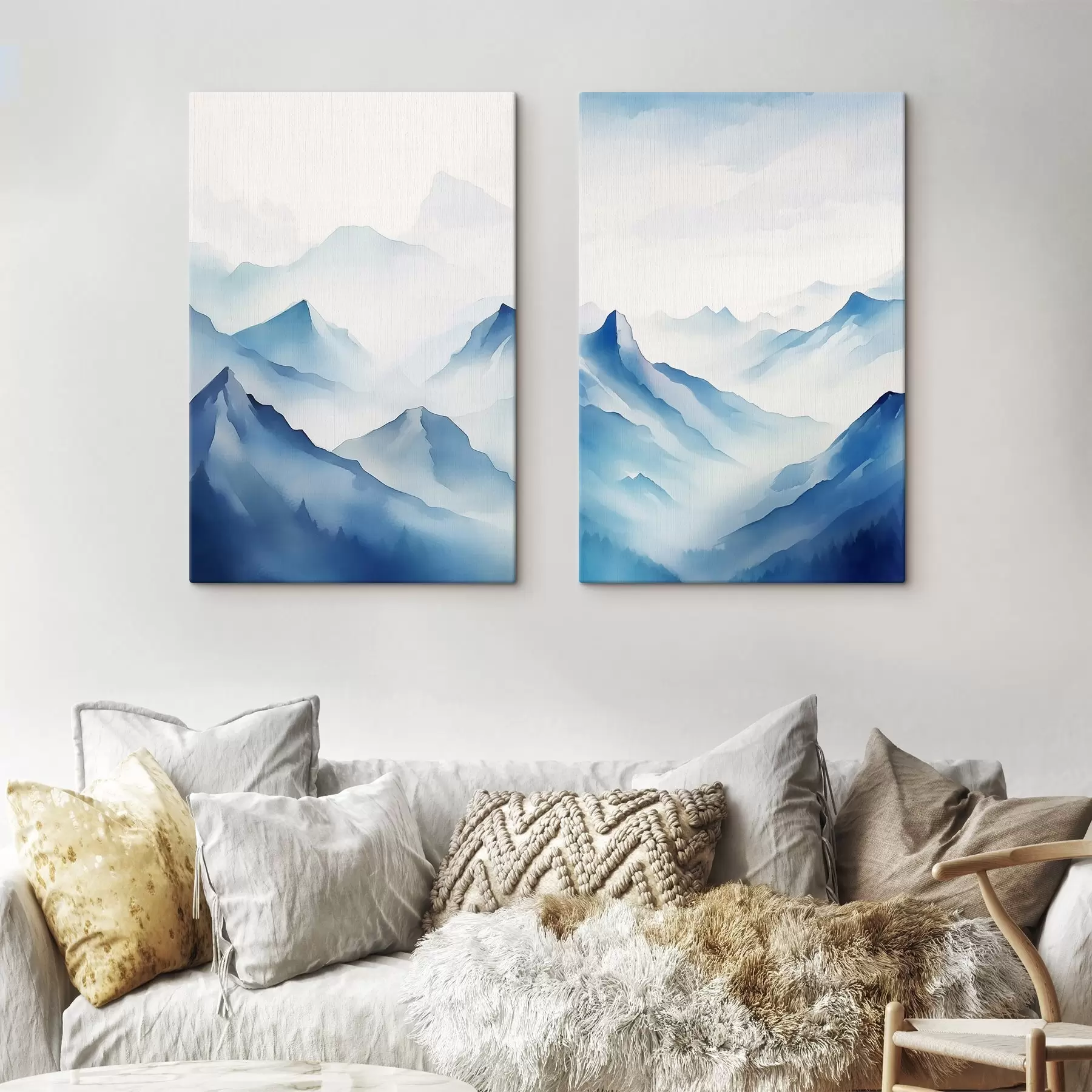 Tableau Paysage de montagne m00622