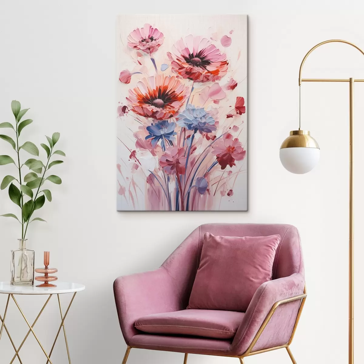 Tableau Fleurs s45373