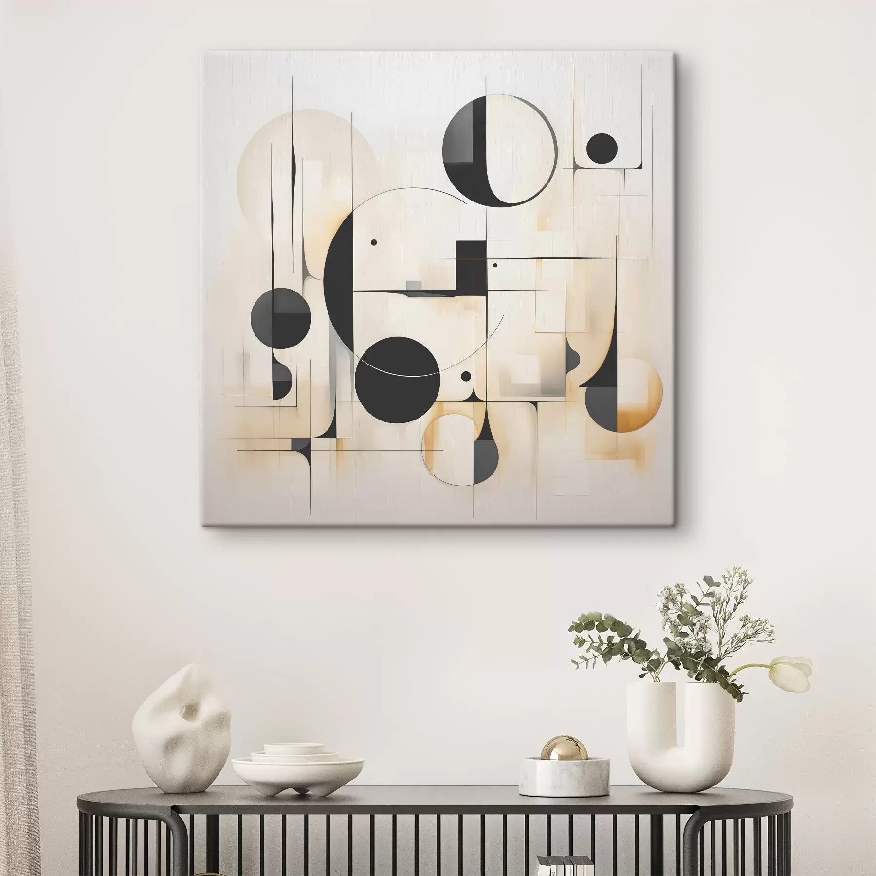 Tableau Abstraction géométrique s45376