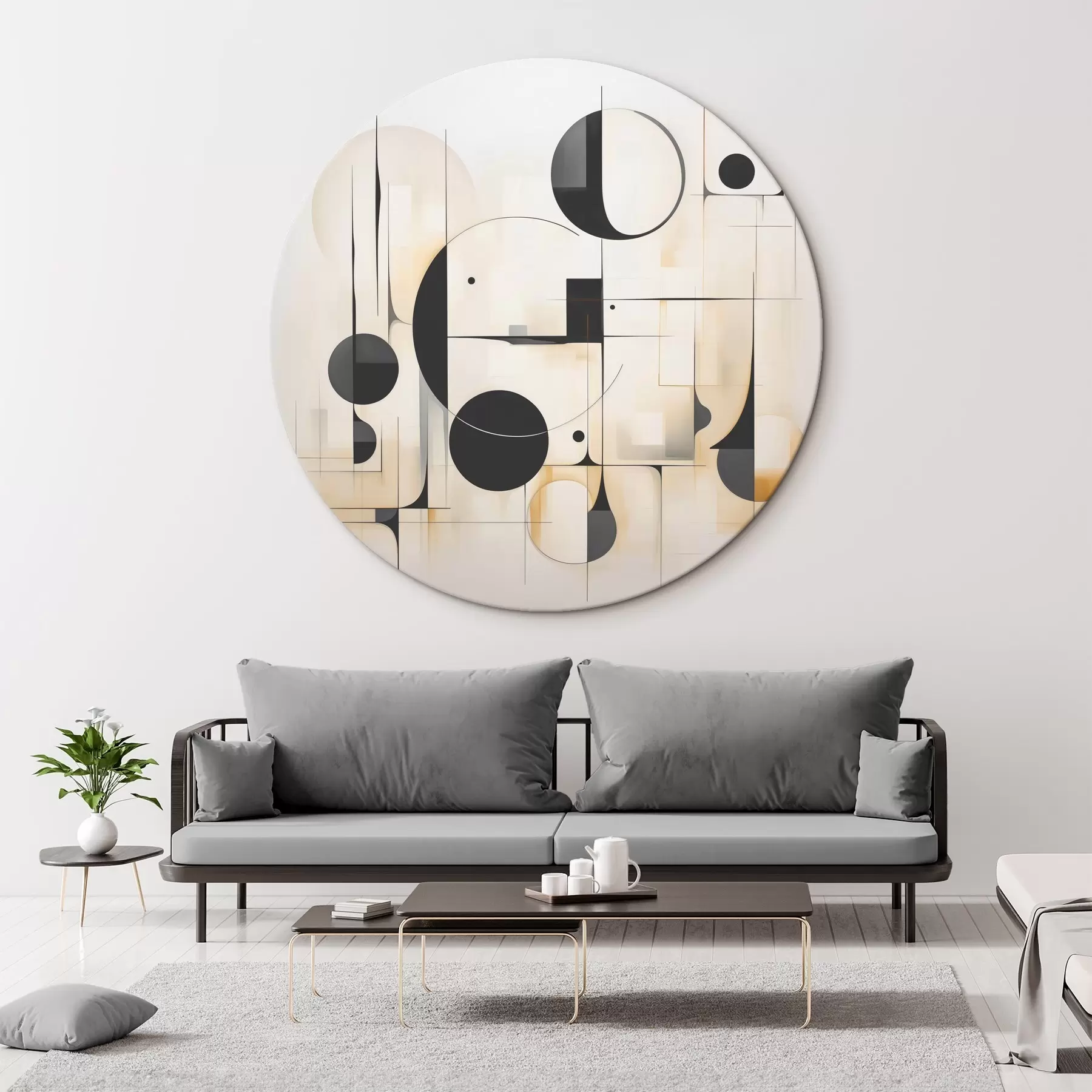 Tableau Abstraction géométrique r45376