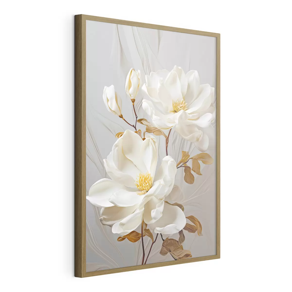 Poster Fleurs abstraites délicates f45446