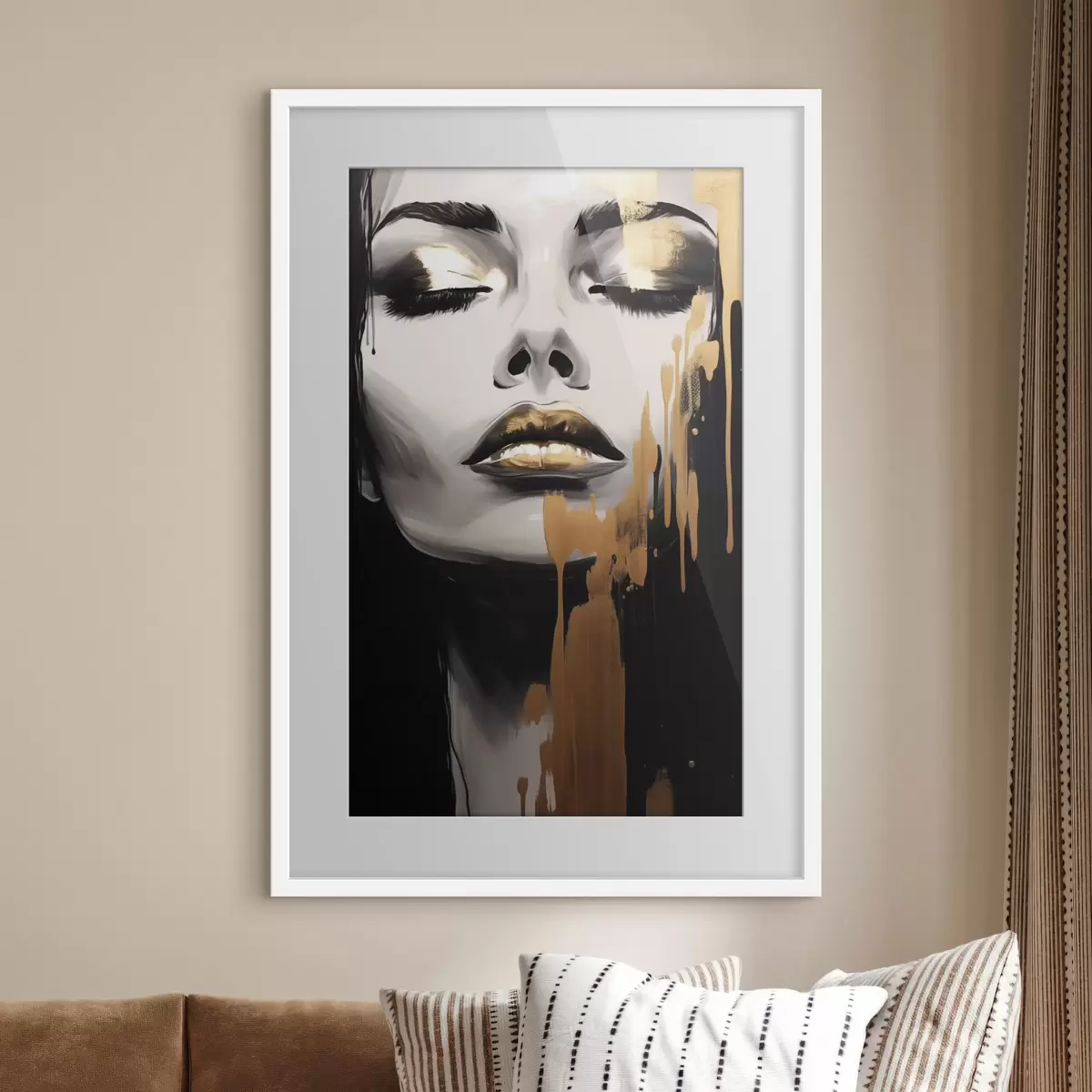 Poster Portrait de femme f45467