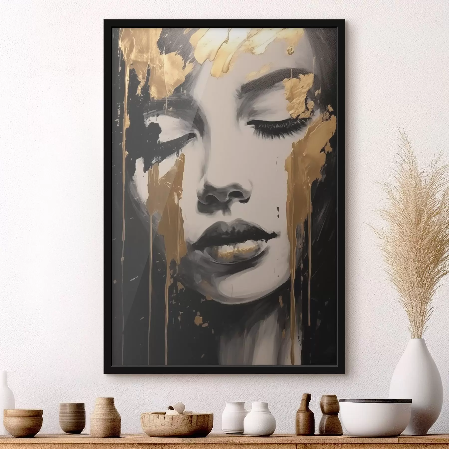 Papier peint Portrait de femme f45468