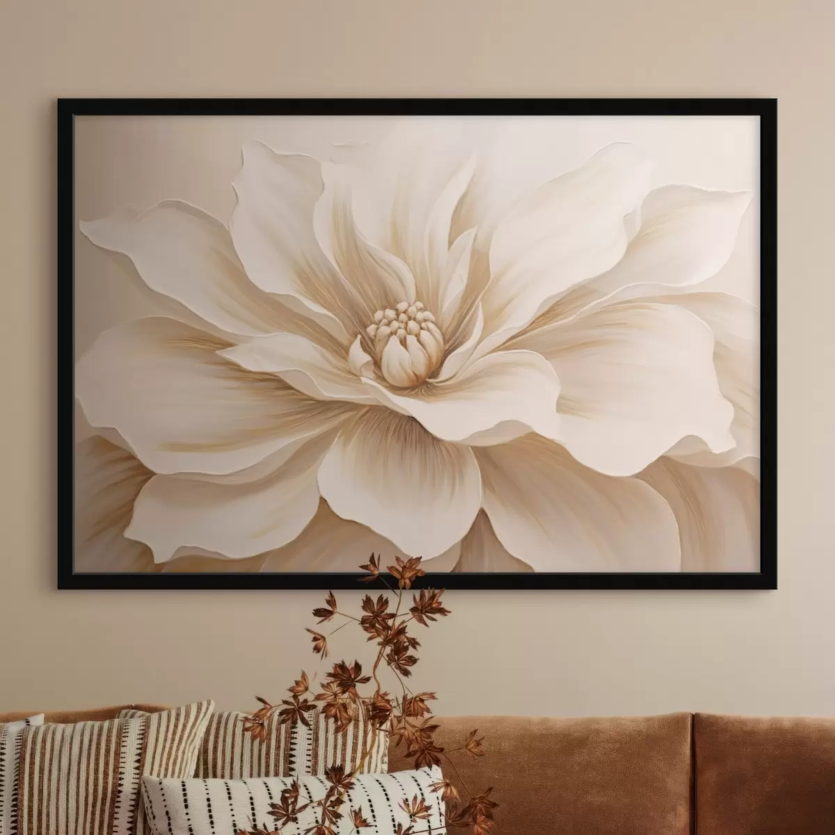 Poster Grande fleur f45471