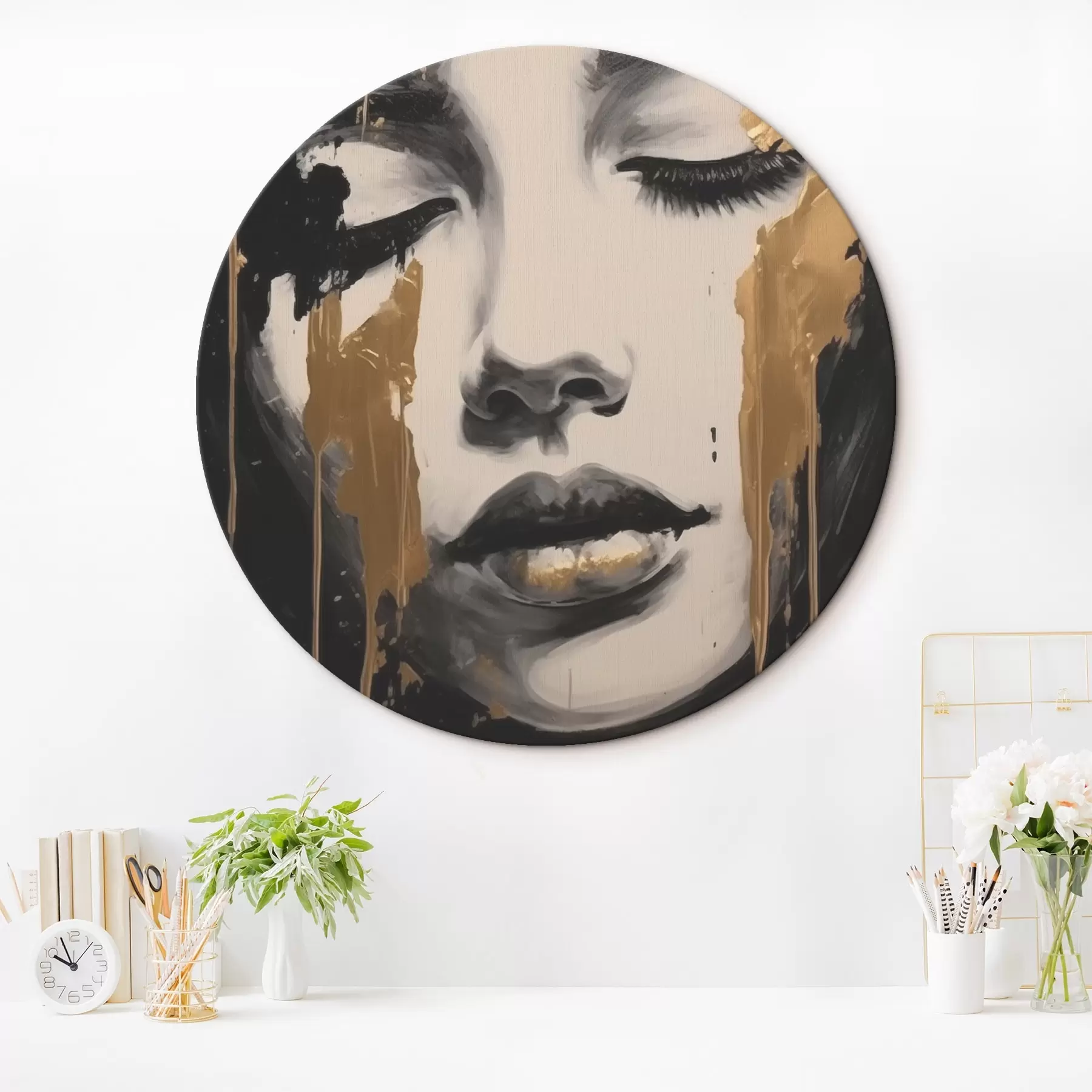 Tableau Portrait de femme r45468