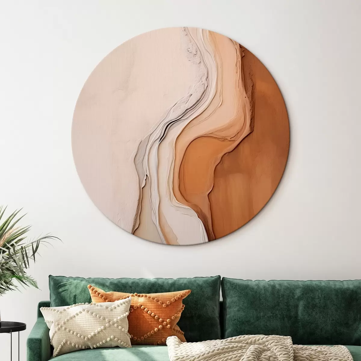 Tableaux rondes Texture abstraite r45477