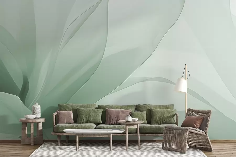 Papier peint Fleur abstraite w04435v1