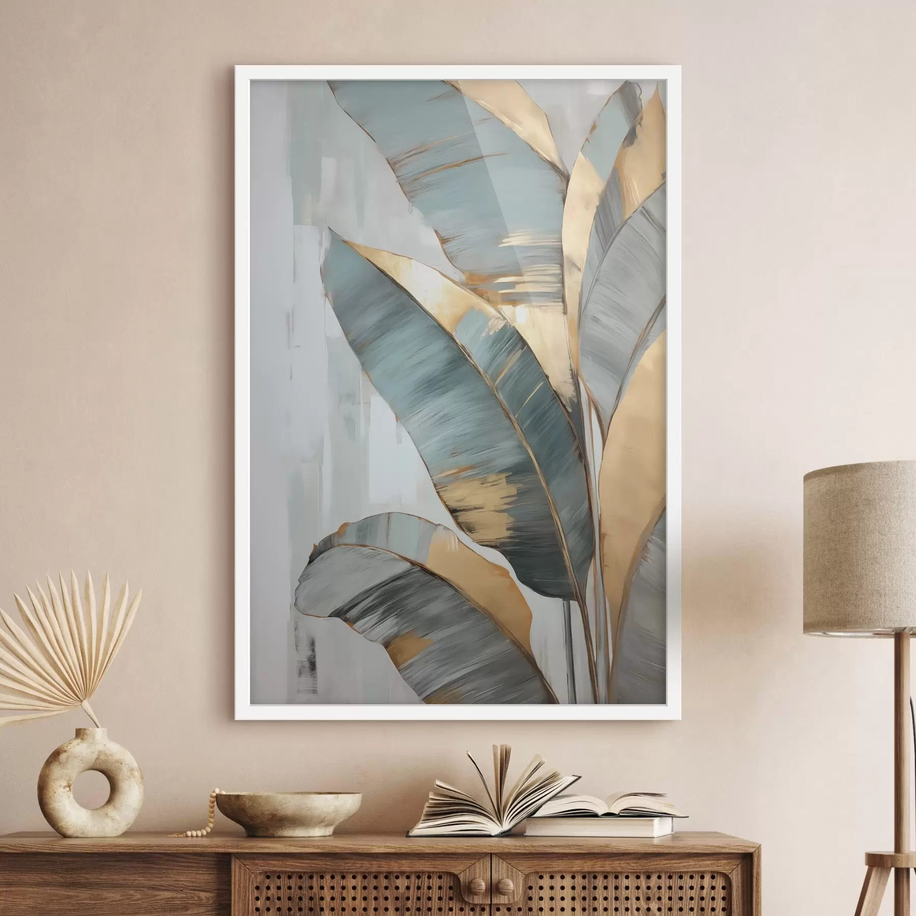 Papier peint Feuilles et lumière f45551