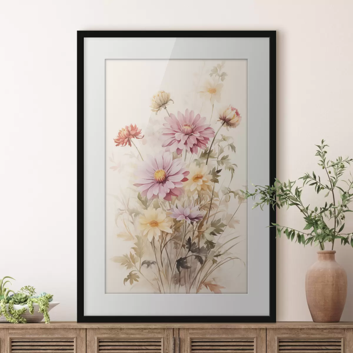 Poster Prairie dans les mains f45560