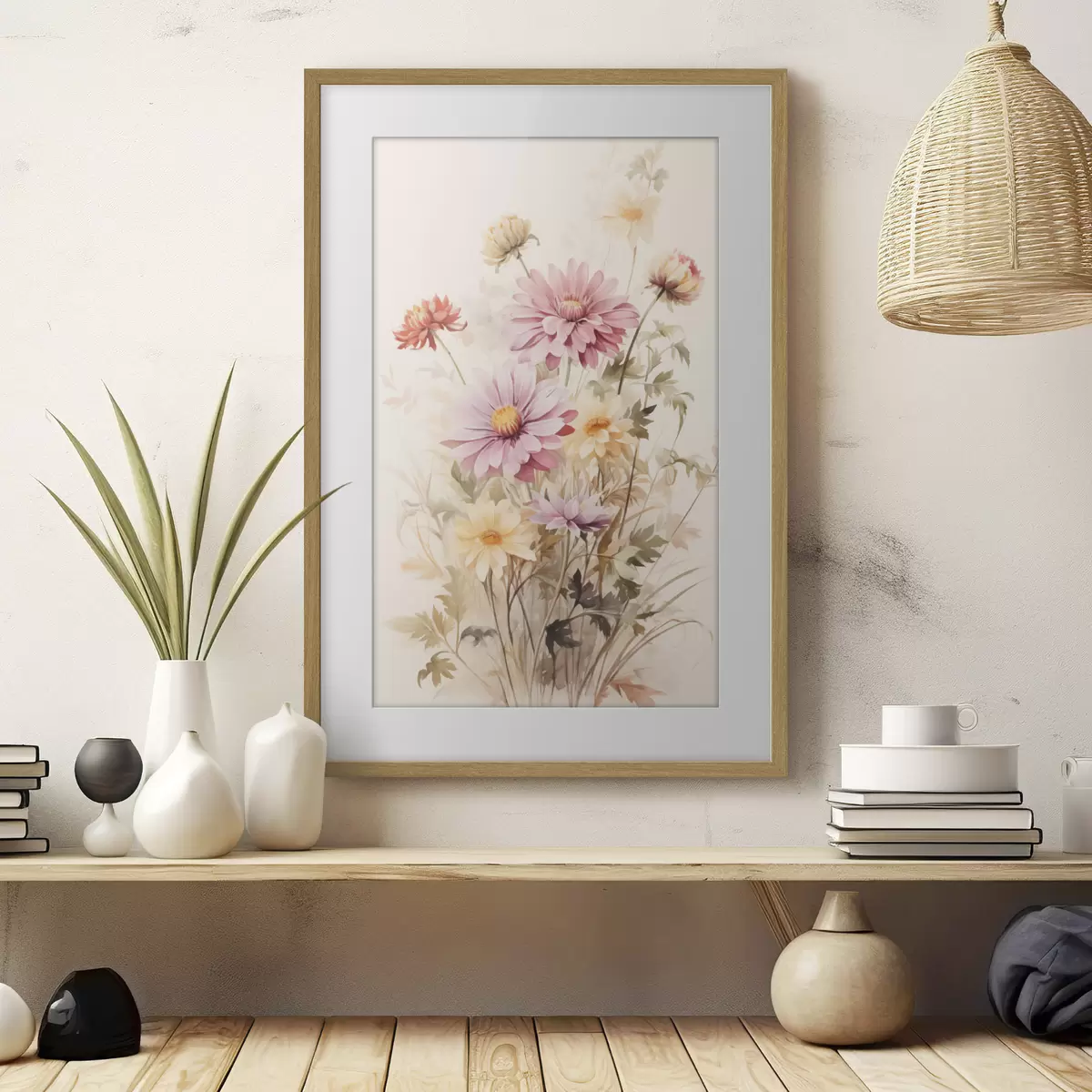 Poster Prairie dans les mains f45560
