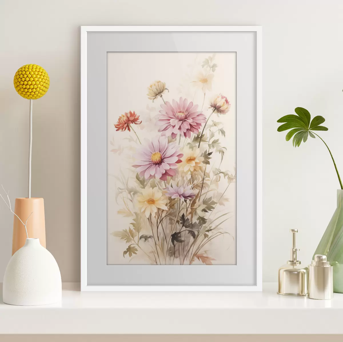 Poster Prairie dans les mains f45560