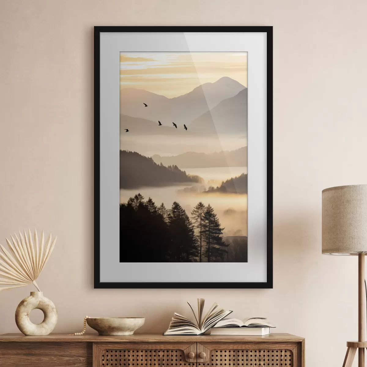 Poster Forêt et joie f45564