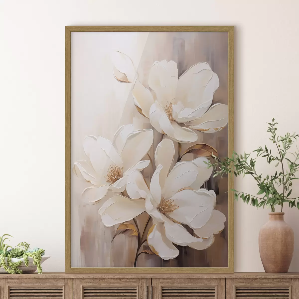 Poster Fleurs et énergie f45571