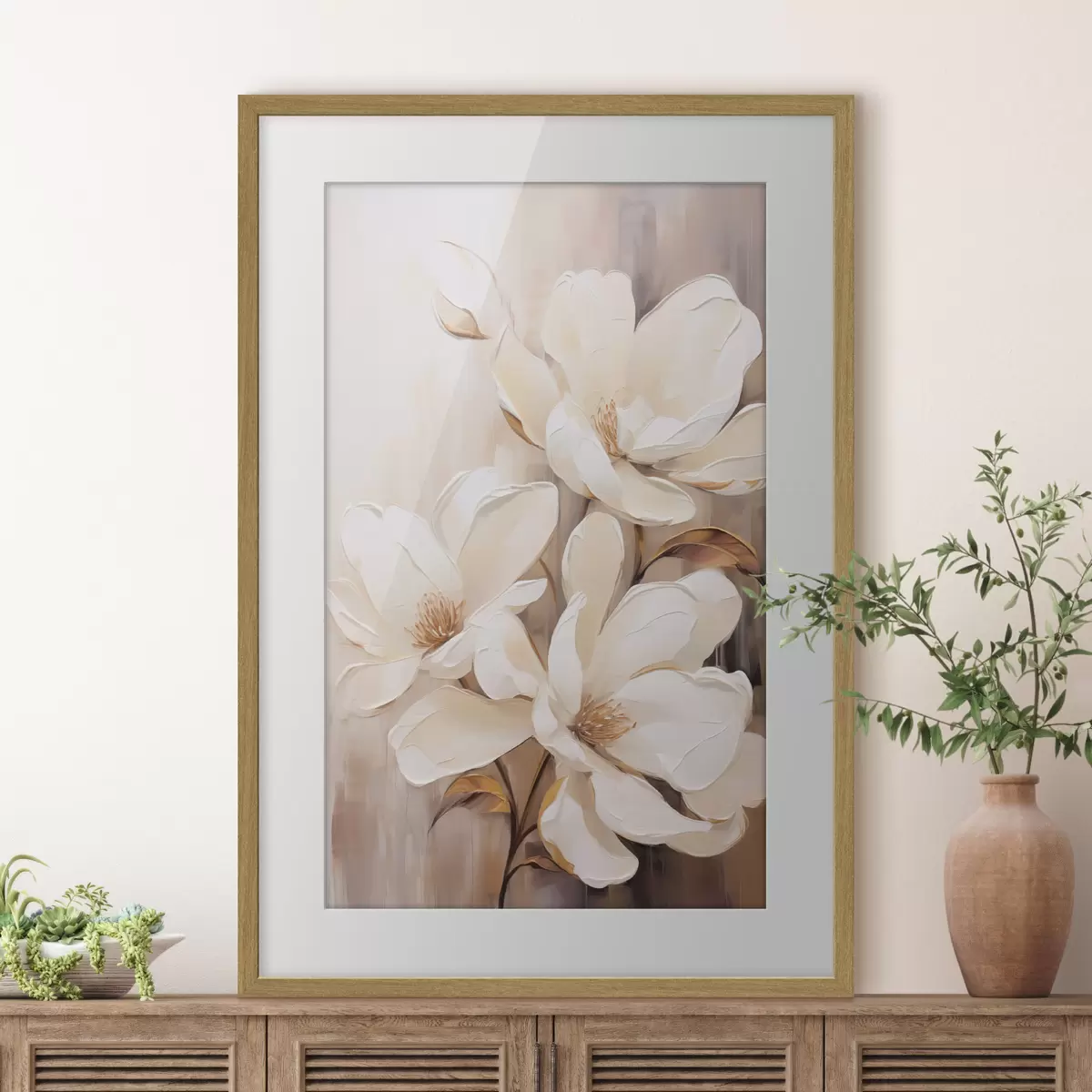 Poster Fleurs et énergie f45571