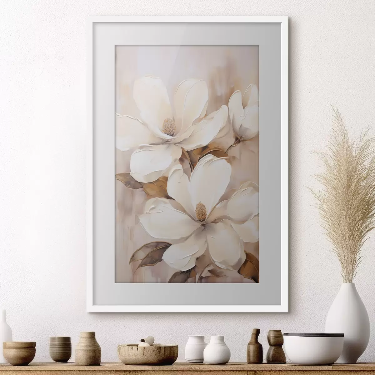 Poster Fleurs et profondeur f45572