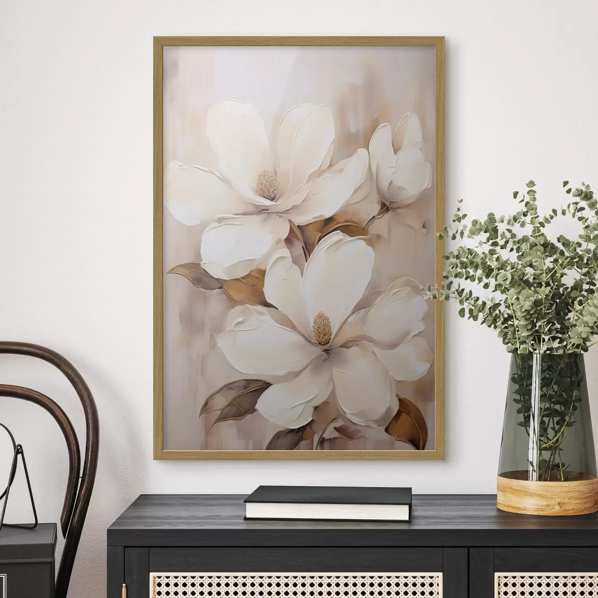 Poster Fleurs et profondeur f45572