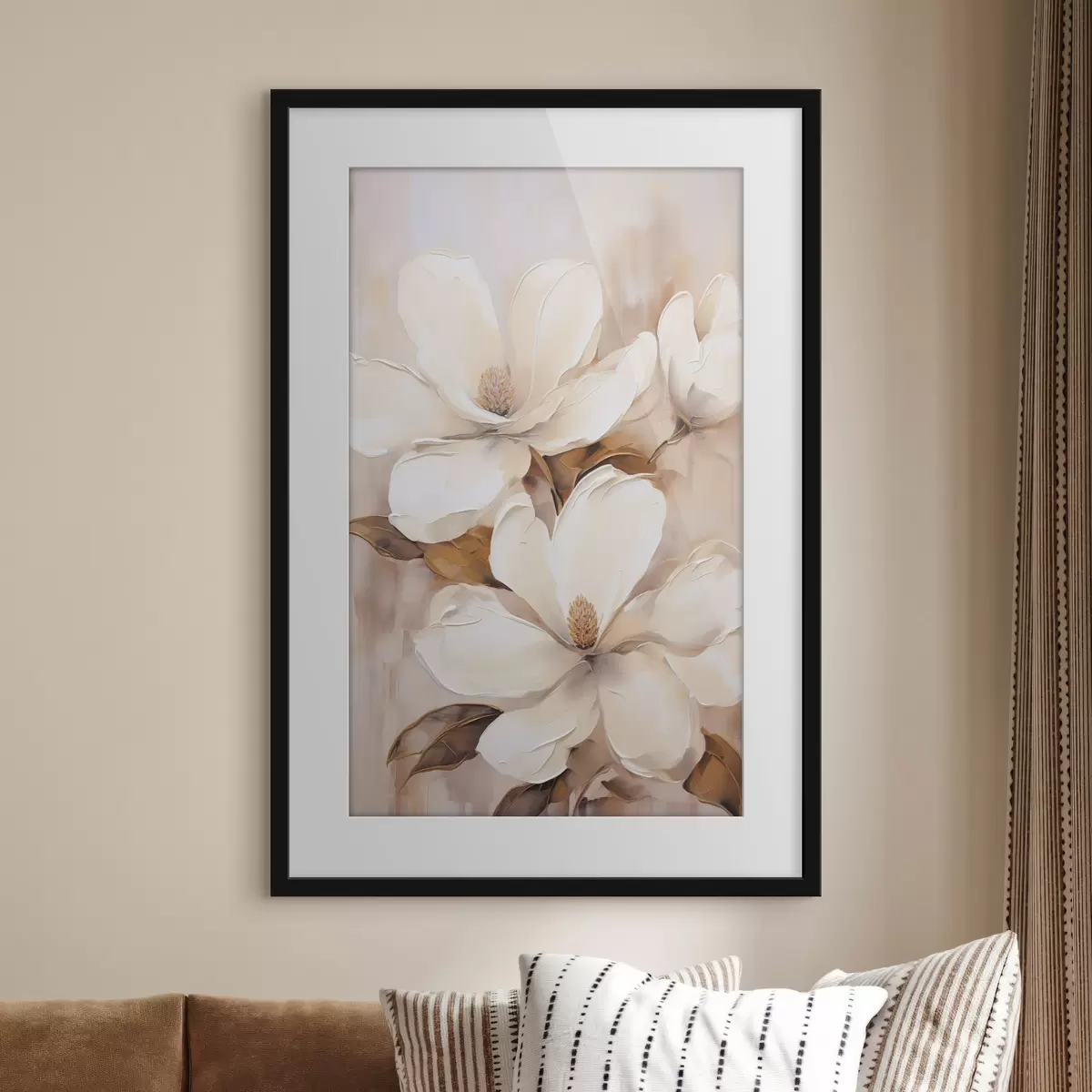 Poster Fleurs et profondeur f45572