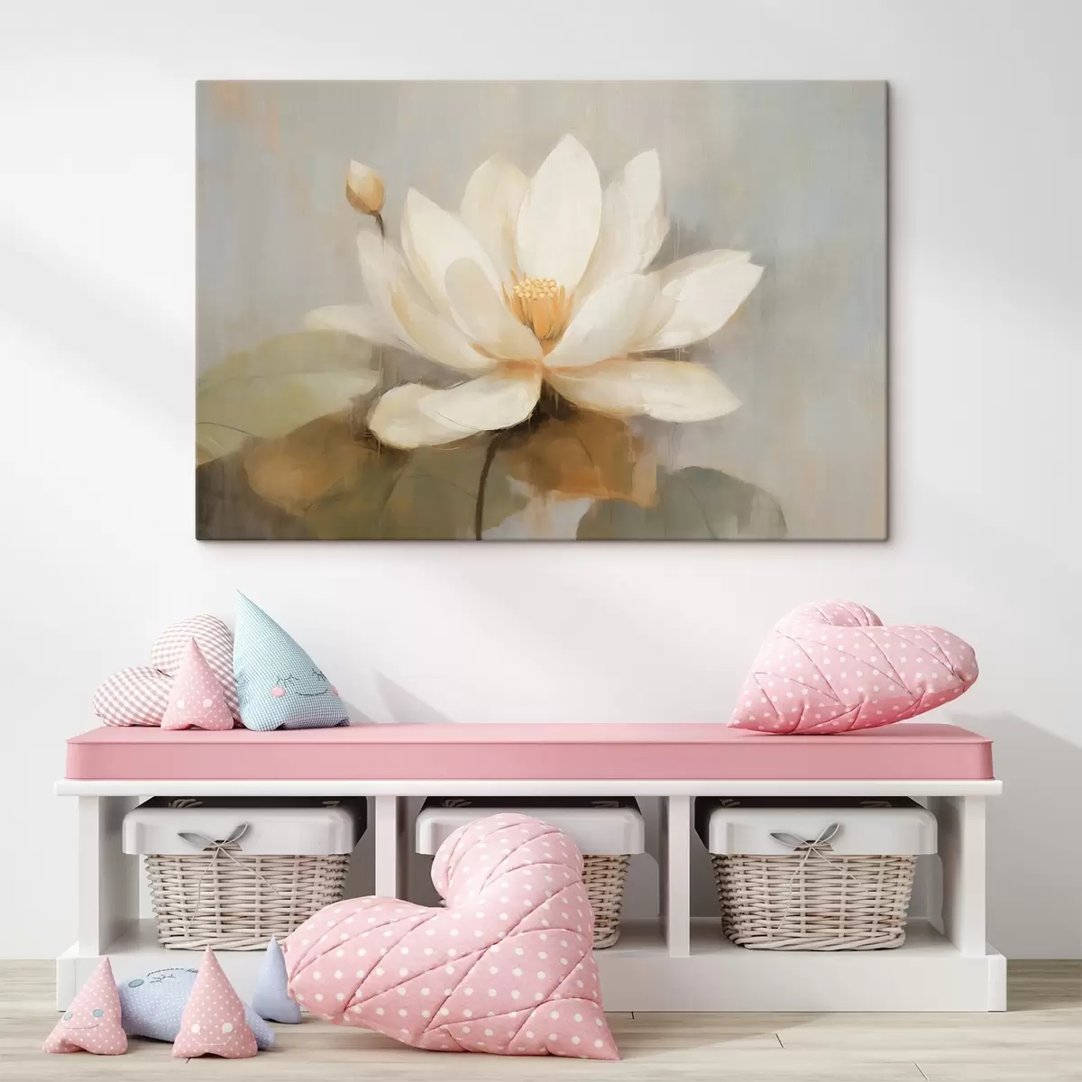 Tableau Grande fleur de lotus s45618