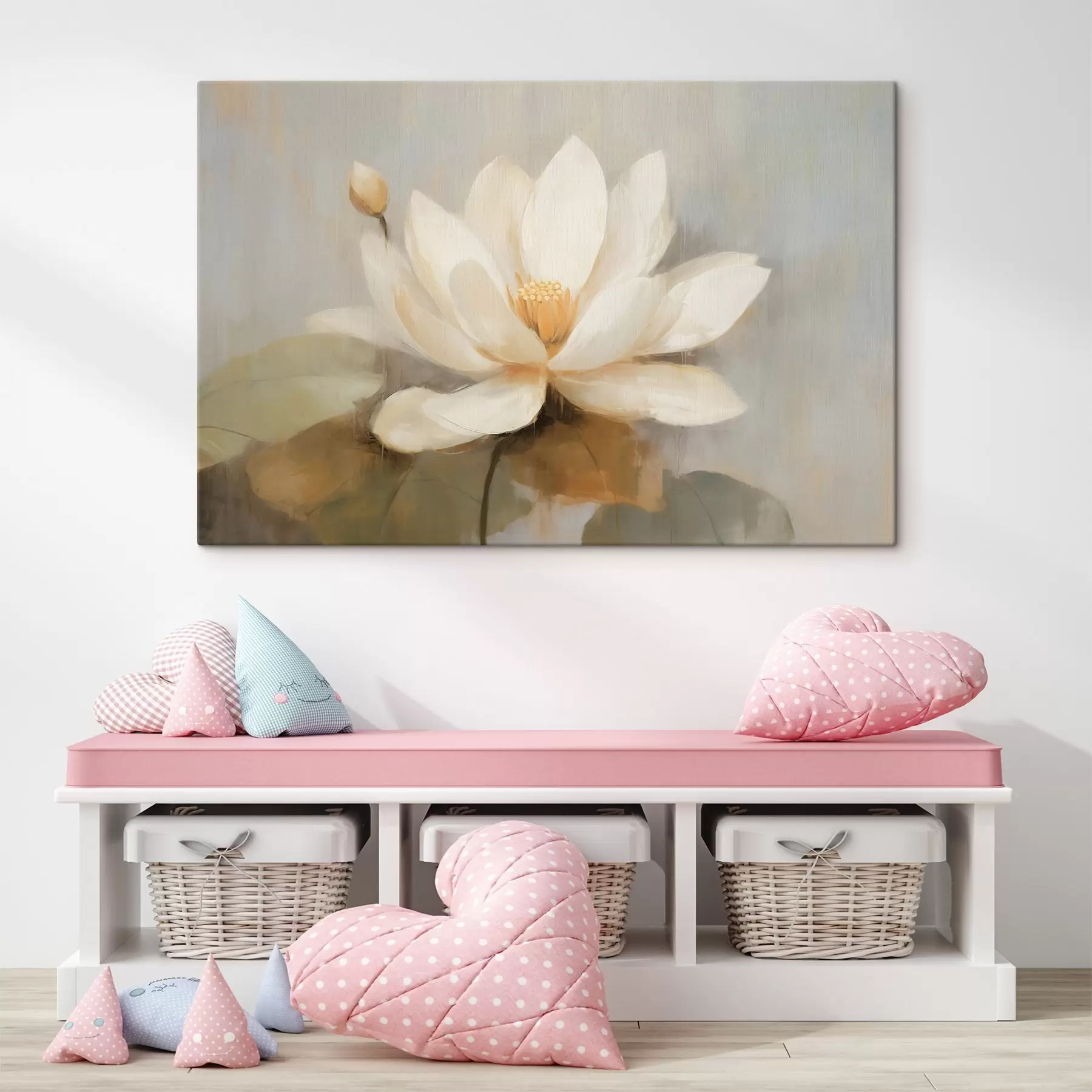 Tableau Grande fleur de lotus s45618