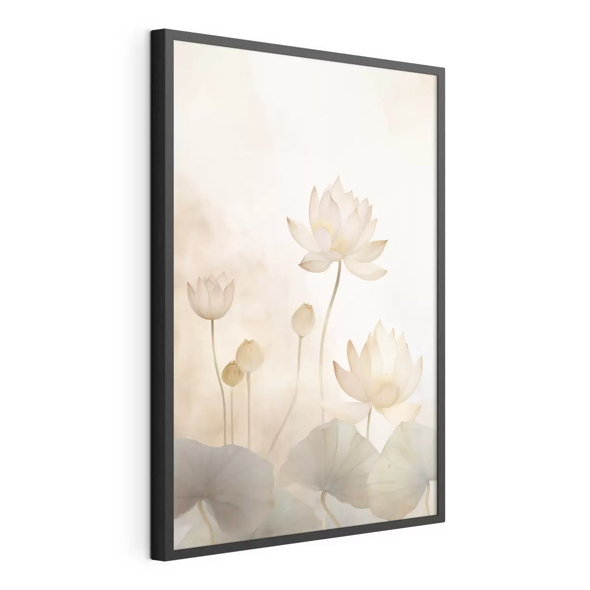 Poster Fleurs de lotus légères f45612