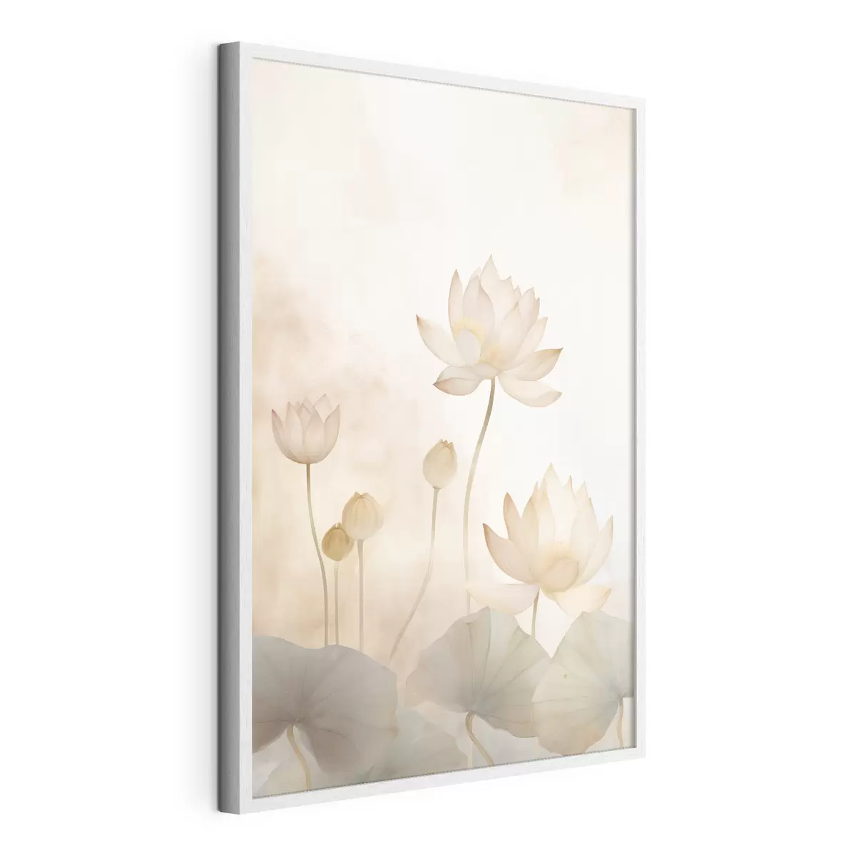 Poster Fleurs de lotus légères f45612