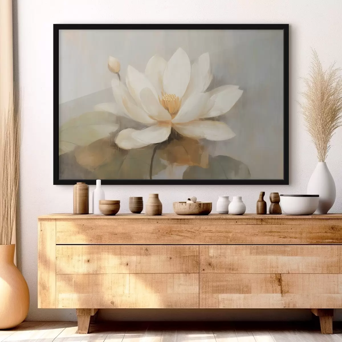 Poster Grande fleur de lotus f45618