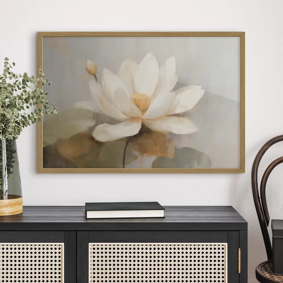 Poster Grande fleur de lotus f45618