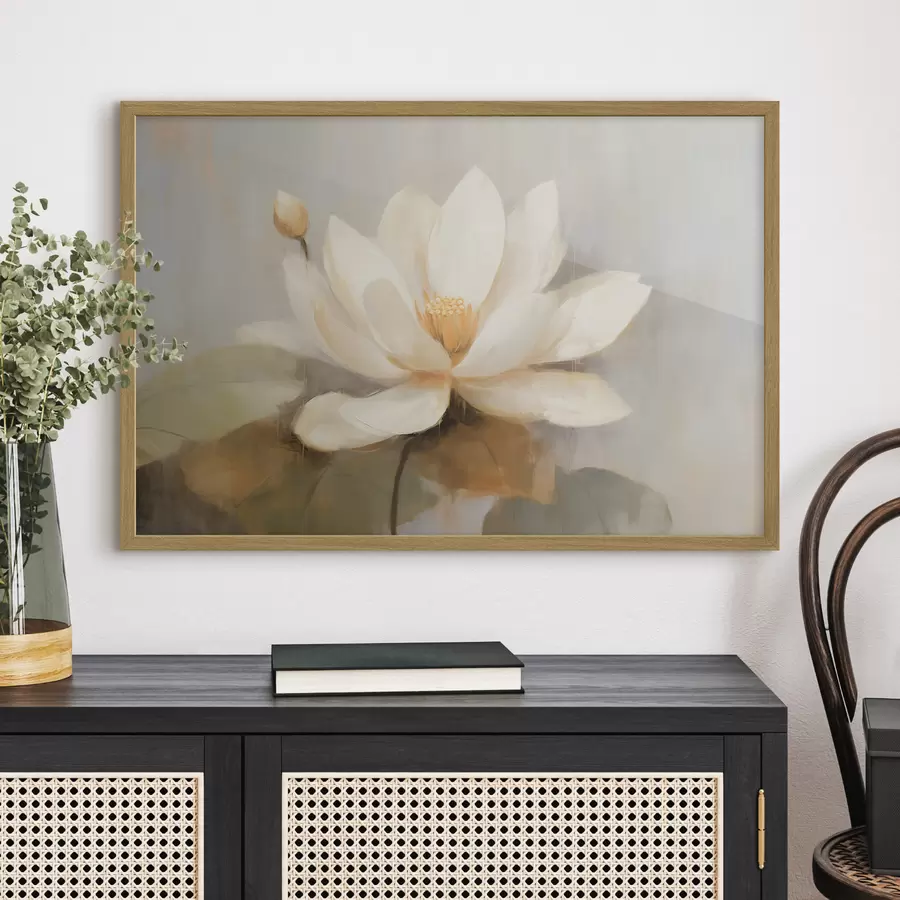 Papier peint Grande fleur de lotus f45618