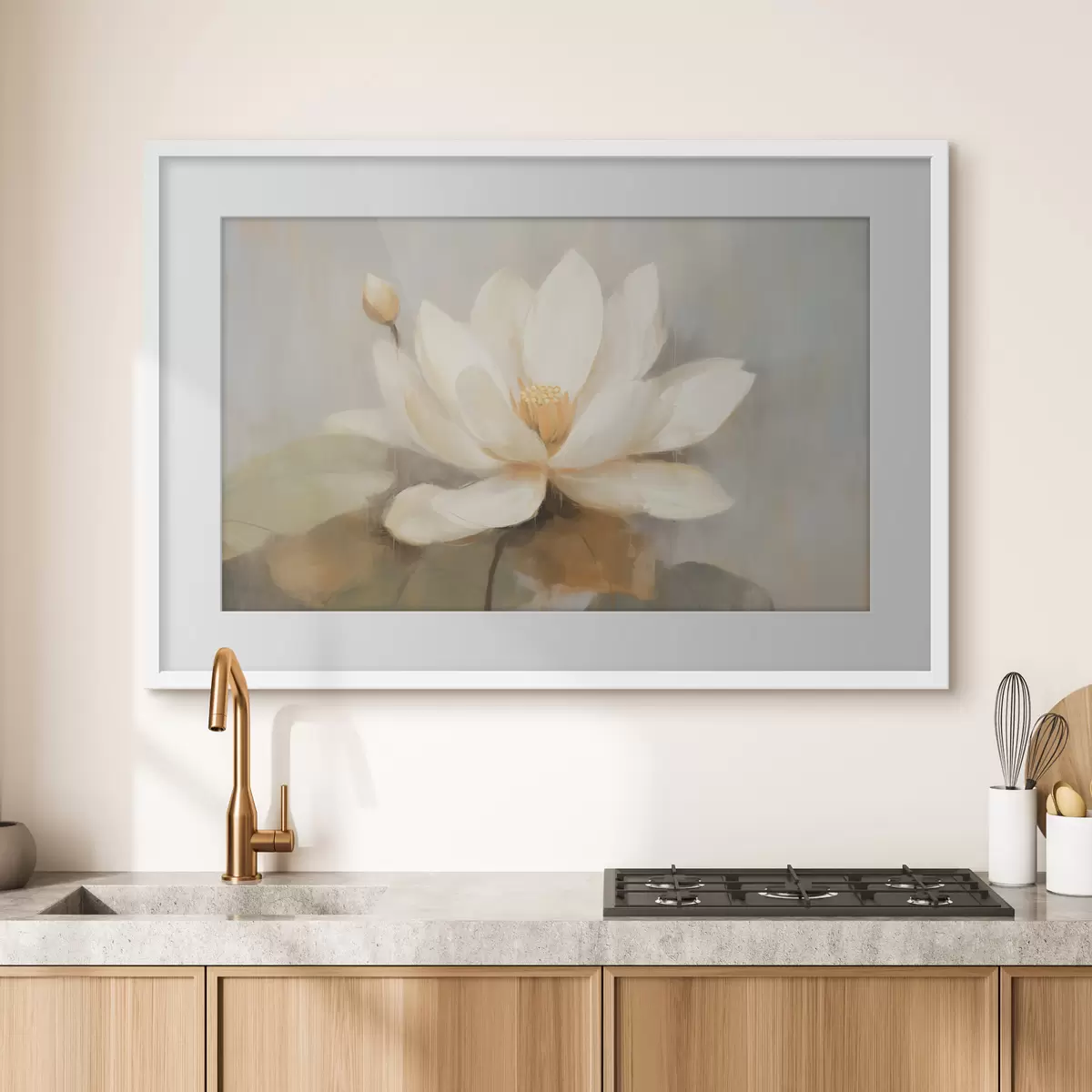 Poster Grande fleur de lotus f45618