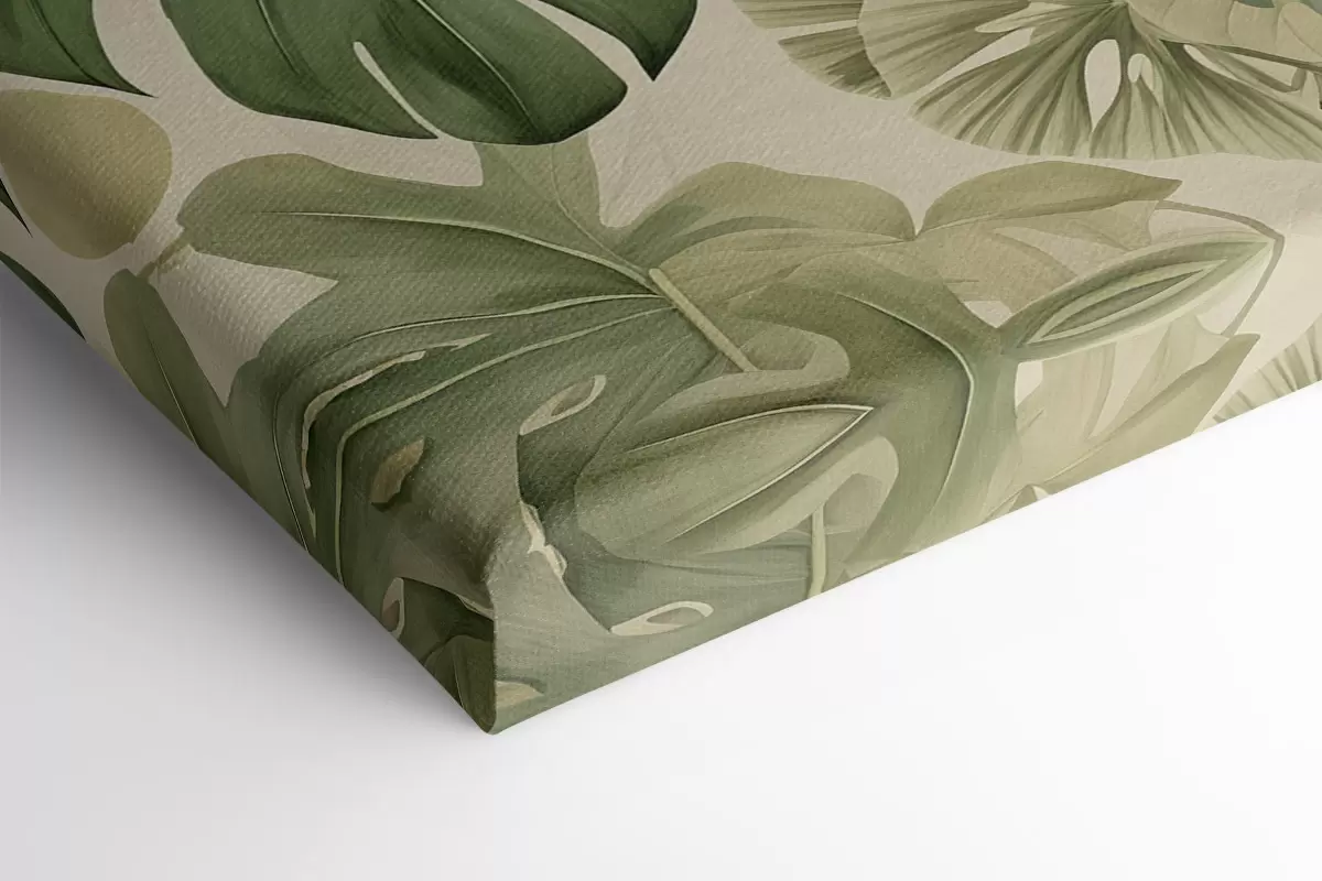 Tableau Variété de feuilles tropicales m00669